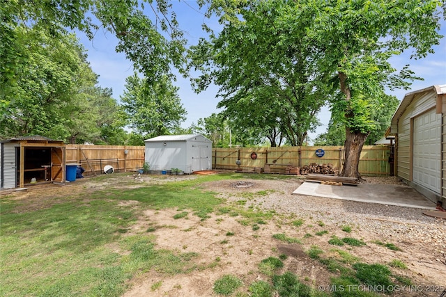 2961 N 24th St W, Muskogee, OK 74401 - fenced backyard featuring a shed