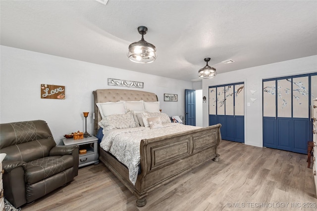 2961 N 24th St W, Muskogee, OK 74401 - bedroom featuring light wood-style flooring