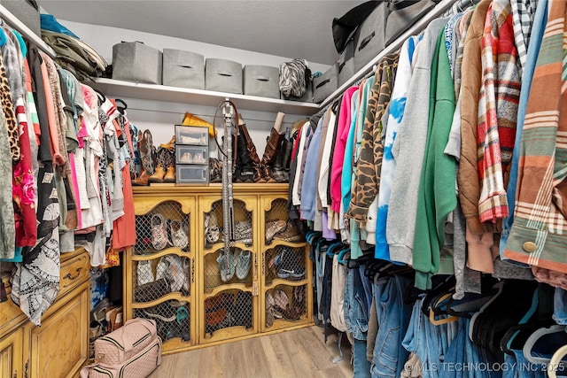 2961 N 24th St W, Muskogee, OK 74401 - spacious closet featuring wood finished floors