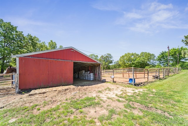 21170 S 270th Rd, Morris, OK 74445 - view of outbuilding with an outbuilding and an exterior structure