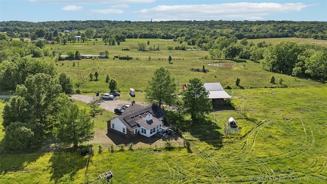 view of rural area