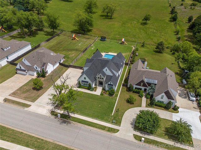 view of subject property
