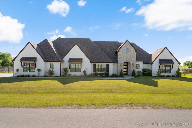 10616 N 81st E Pl, Owasso, OK 74055 - french country style house featuring stone siding and stucco siding