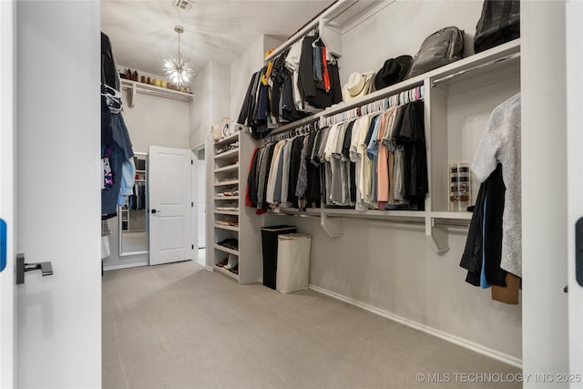 10616 N 81st E Pl, Owasso, OK 74055 - spacious closet with carpet flooring