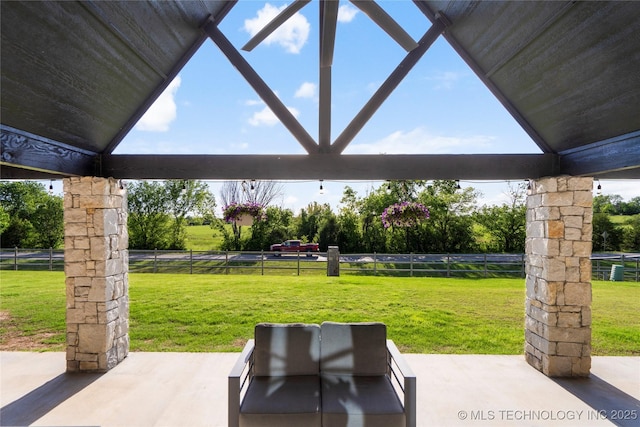 10616 N 81st E Pl, Owasso, OK 74055 - view of patio / terrace