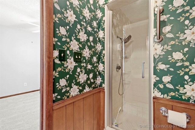 8508 E 123rd St S, Bixby, OK 74008 - full bath featuring a shower stall
