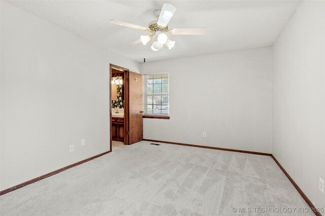 8508 E 123rd St S, Bixby, OK 74008 - unfurnished room featuring carpet floors, baseboards, and ceiling fan
