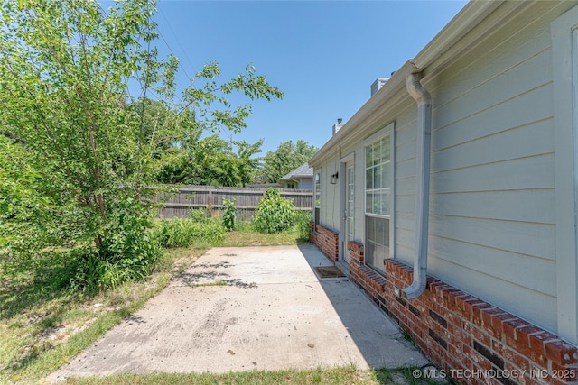 11636 S 102nd E Ave, Bixby, OK 74008 - view of yard featuring fence and a patio