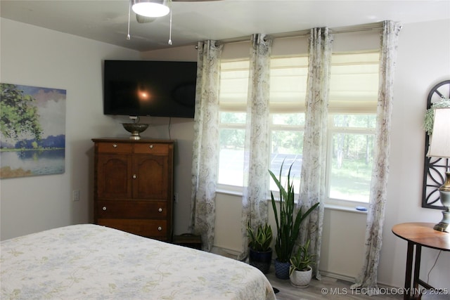 423118 E 1944th Ln, Antlers, OK 74523 - bedroom with multiple windows and wood finished floors