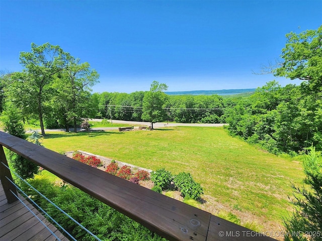 35824 S Talon Dr, Cookson, OK 74427 - view of green lawn