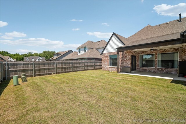2044 E 138th Pl S, Bixby, OK 74008 - view of yard featuring a patio area