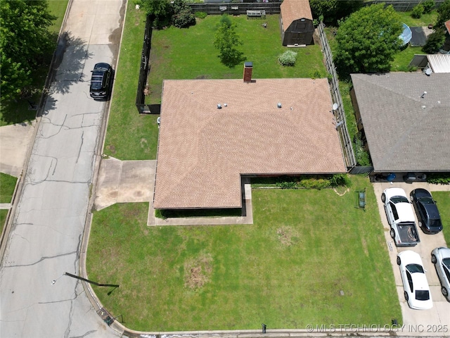 1703 Vaden Ln, Ardmore, OK 73401 - aerial view