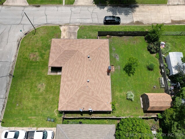 1703 Vaden Ln, Ardmore, OK 73401 - bird's eye view