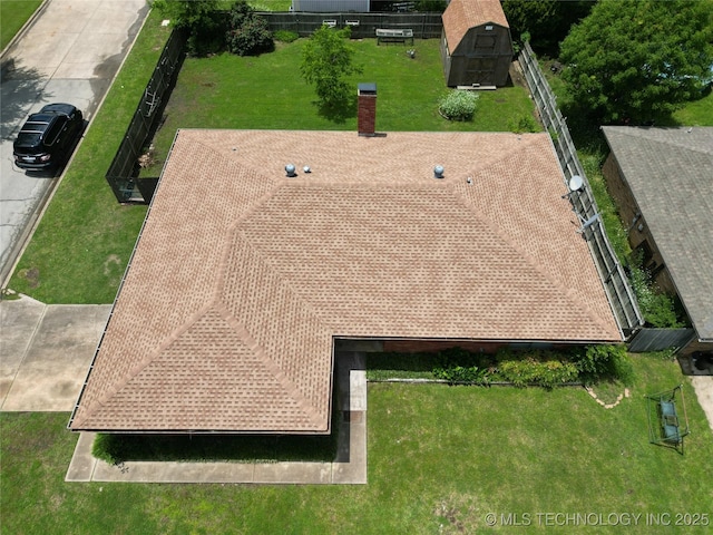 1703 Vaden Ln, Ardmore, OK 73401 - drone / aerial view