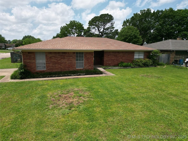 1703 Vaden Ln, Ardmore, OK 73401 - single story home with brick siding