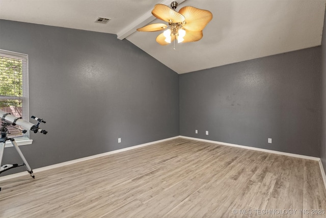 619 S Magnolia Pl, Broken Arrow, OK 74012 - empty room featuring light wood-type flooring, ceiling fan, and baseboards