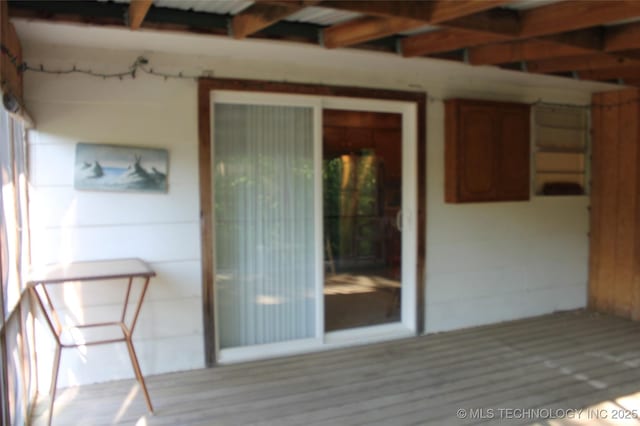 420902 E 1164th Rd, Eufaula, OK 74432 - view of wooden deck