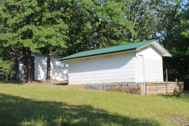 420902 E 1164th Rd, Eufaula, OK 74432 - view of shed