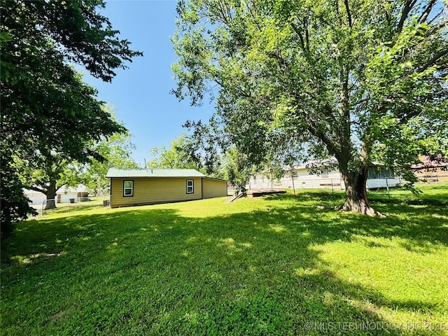 view of yard