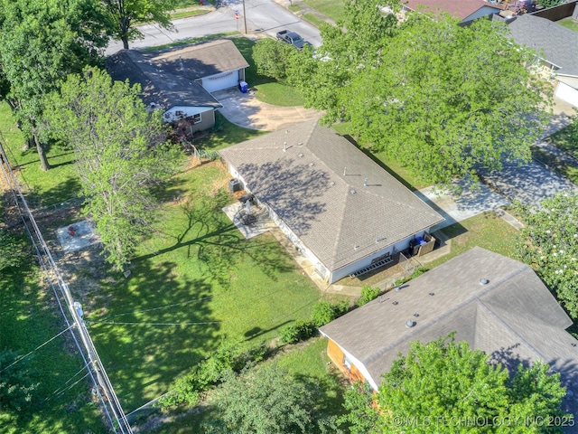 1149 N Hickory Pl, Broken Arrow, OK 74012 - aerial view of property and surrounding area