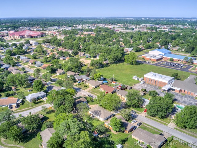 1149 N Hickory Pl, Broken Arrow, OK 74012 - aerial view of property and surrounding area with nearby suburban area