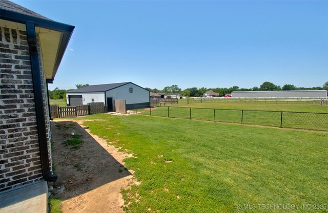 110 W Zachry Ln, Stigler, OK 74462 - view of yard