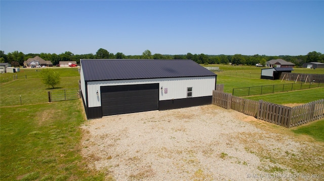 110 W Zachry Ln, Stigler, OK 74462 - view of detached garage