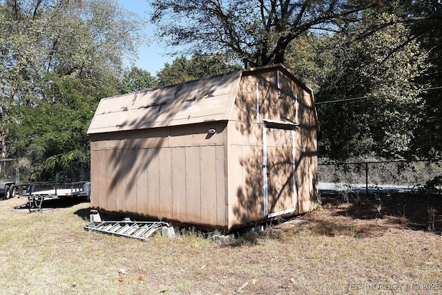 7457 S 105th St E, Braggs, OK 74423 - view of shed