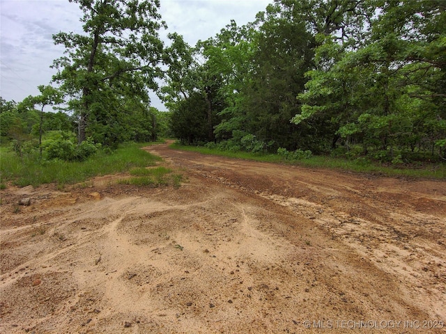 5077 N 384th Rd, Stuart, OK 74570 - view of road