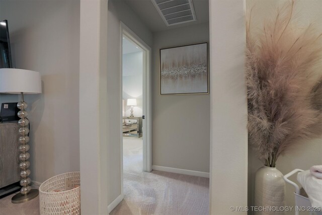 4314 S 132nd E Ave, Tulsa, OK 74134 - hallway featuring carpet and baseboards
