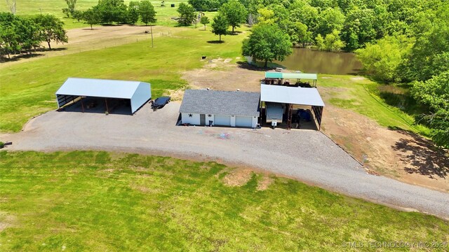 30190 W County Road 1240, Stigler, OK 74462 - view from above of property