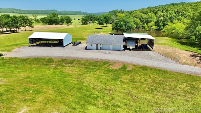 30190 W County Road 1240, Stigler, OK 74462 - overview of rural landscape