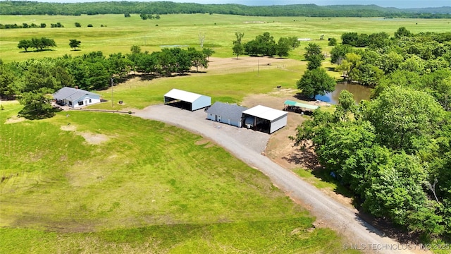 30190 W County Road 1240, Stigler, OK 74462 - aerial view of sparsely populated area