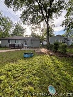 3527 S Knoxville Ave, Tulsa, OK 74135 - view of green lawn