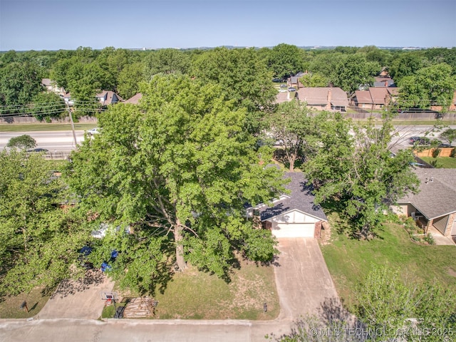 aerial view