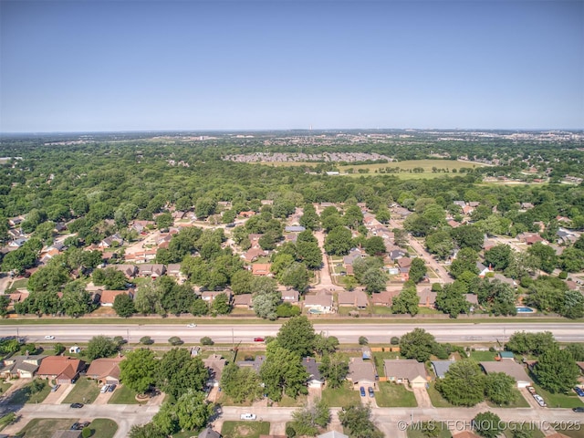 drone / aerial view