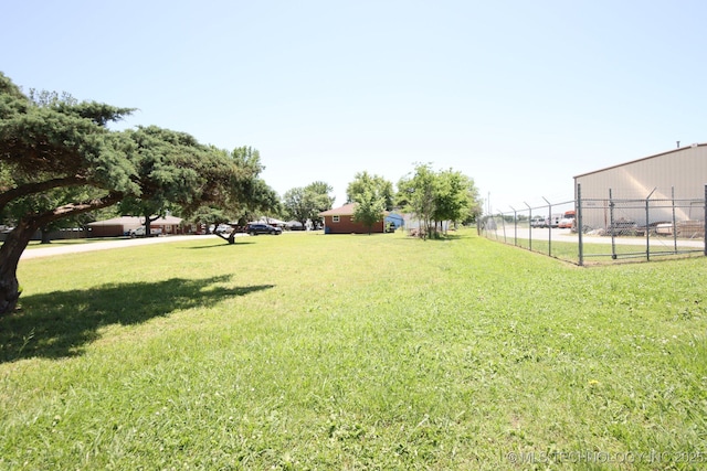 425 Mulberry Ave, Afton, OK 74331 - view of yard