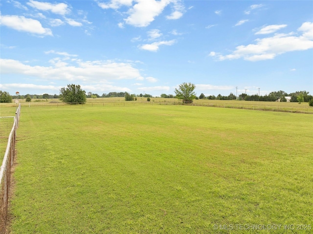 68 W Youth Cp, Healdton, OK 73438 - view of yard featuring a view of countryside