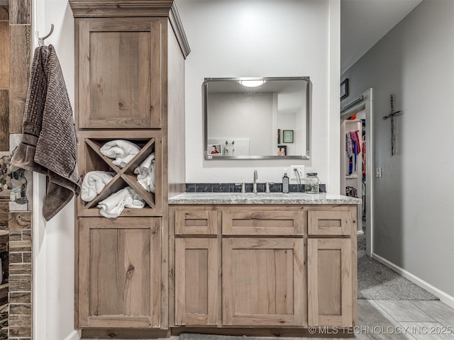29550 S 4240th Rd, Inola, OK 74036 - bathroom featuring vanity and baseboards