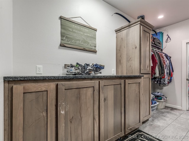 29550 S 4240th Rd, Inola, OK 74036 - bathroom with tile patterned flooring and baseboards
