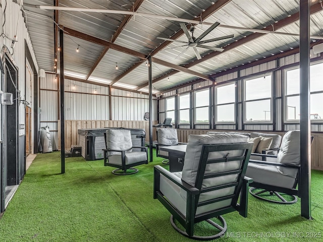 29550 S 4240th Rd, Inola, OK 74036 - view of sunroom
