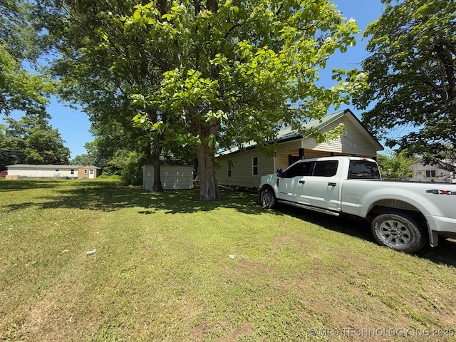618 E Gentry Ave, Checotah, OK 74426 - view of grassy yard