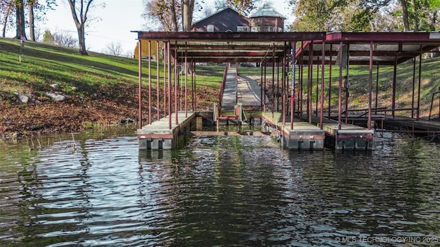 30230 S 562, Afton, OK 74331 - dock area featuring a water view