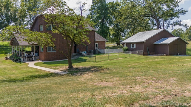 30230 S 562, Afton, OK 74331 - view of yard with an outdoor structure
