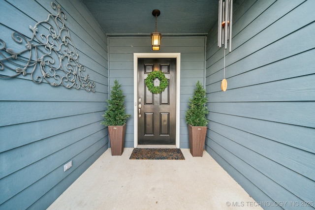 view of property entrance