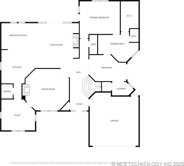8212 S Delaware Pl, Tulsa, OK 74137 - property floor plan