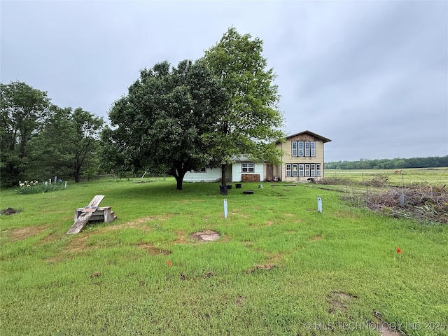 40821 N 3956th Dr, Skiatook, OK 74070 - view of yard