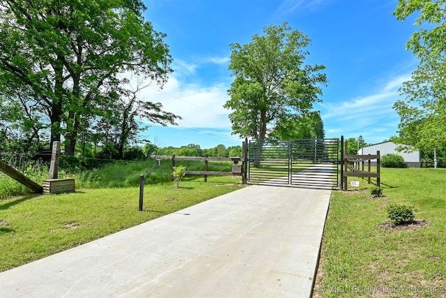 view of gate