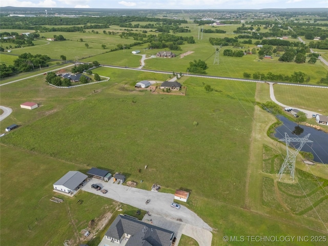 16990 S 33rd W Ave, Glenpool, OK 74033 - view of property location featuring rural landscape