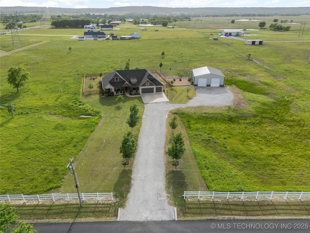 16990 S 33rd W Ave, Glenpool, OK 74033 - overview of rural landscape featuring agricultural land